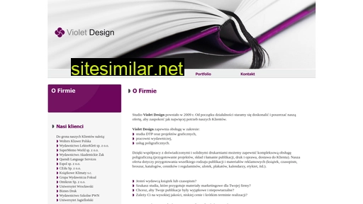 Violetdesign similar sites