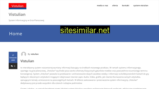 vistulian.pl alternative sites