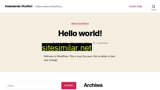 vivafiori.pl alternative sites