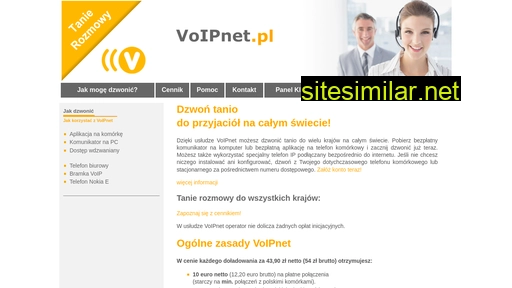 voipnet.pl alternative sites
