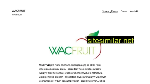 wacfruit.pl alternative sites