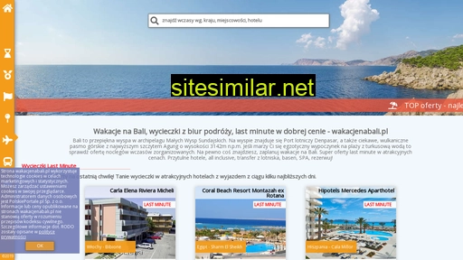 wakacjenabali.pl alternative sites