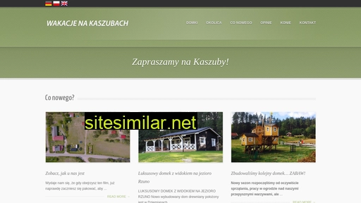 wakacjenakaszubach.pl alternative sites
