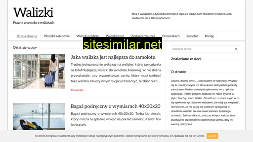 walizkawsamolocie.pl alternative sites