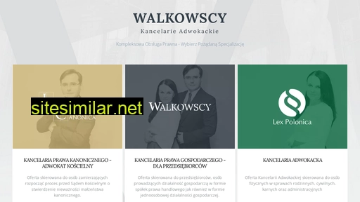Walkowscy-kancelarie similar sites