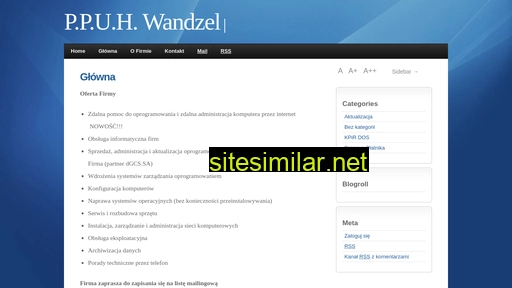 wandzel.pl alternative sites