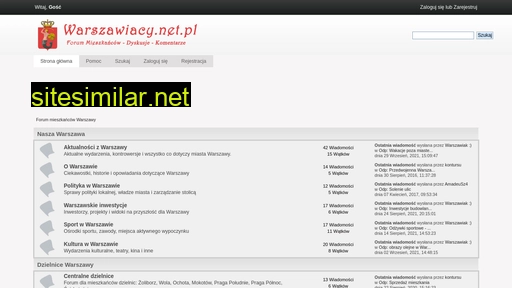 warszawiacy.net.pl alternative sites