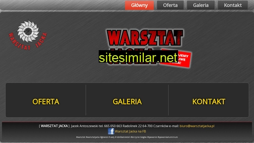 warsztatjacka.pl alternative sites
