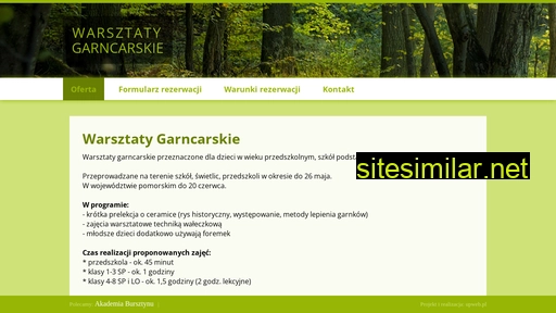 warsztatygarncarskie.pl alternative sites