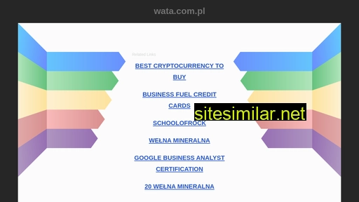 wata.com.pl alternative sites