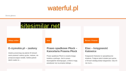 waterful.pl alternative sites