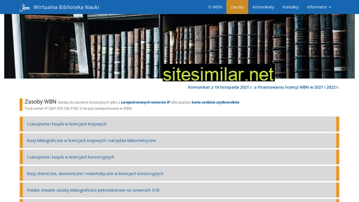 wbn.icm.edu.pl alternative sites
