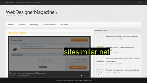 webdesignermagazine.pl alternative sites
