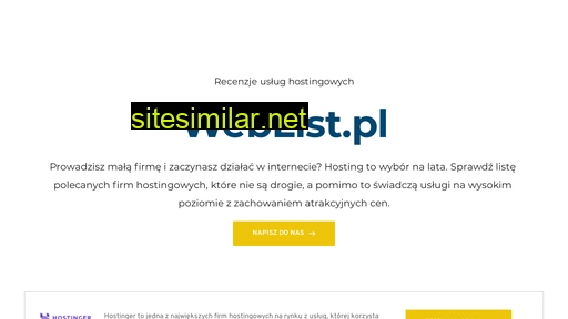 weblist.pl alternative sites
