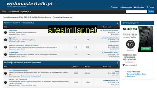 webmastertalk.pl alternative sites