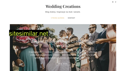 weddingcreations.pl alternative sites