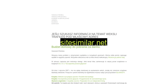 weksel.pl alternative sites