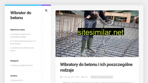 wibratordobetonu.org.pl alternative sites