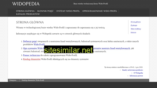 widopedia.pl alternative sites