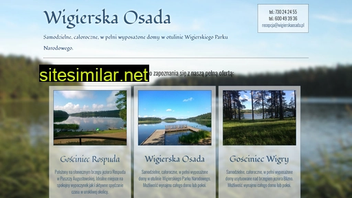 Wigierskaosada similar sites