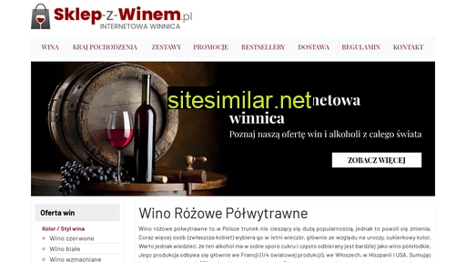 Wino-rozowe-polwytrawne similar sites