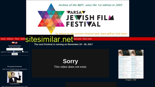 Wjff-archive similar sites