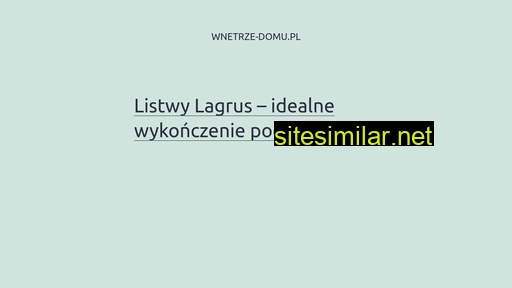 wnetrze-domu.pl alternative sites