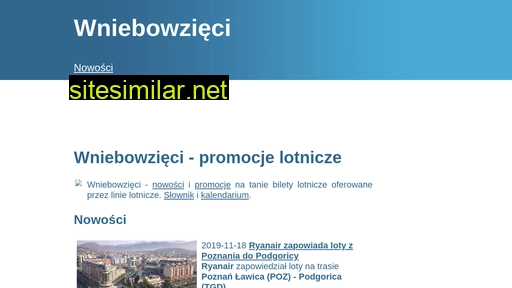 wniebowzieci.pl alternative sites
