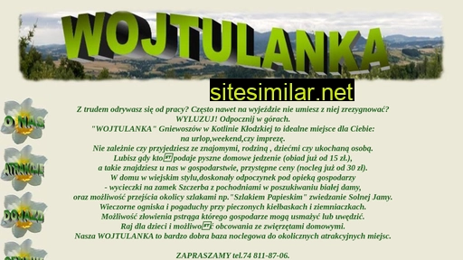wojtulanka.pl alternative sites