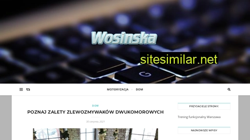 wosinska.pl alternative sites
