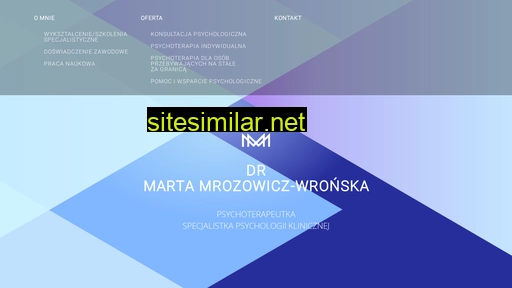 wronska-psychoterapia.pl alternative sites