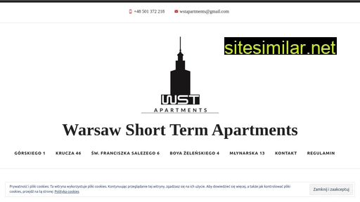 wstapartments.pl alternative sites
