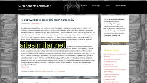 wszponachzamowien.pl alternative sites