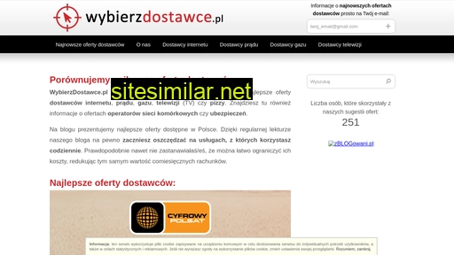 wybierzdostawce.pl alternative sites
