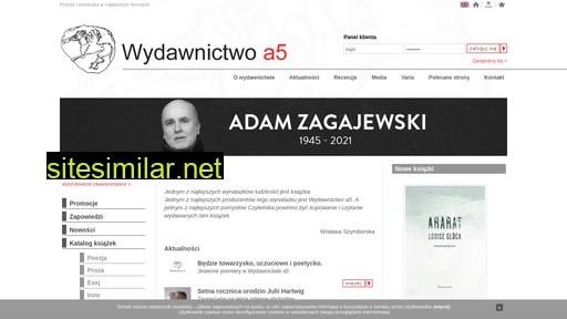 wydawnictwoa5.pl alternative sites