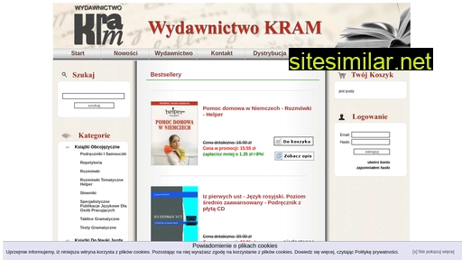 wydawnictwokram.pl alternative sites