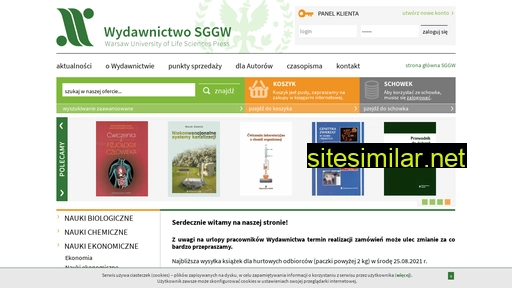 wydawnictwosggw.pl alternative sites