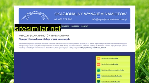 wynajem-namiotow.com.pl alternative sites