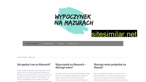 wypoczynek-mazury.pl alternative sites