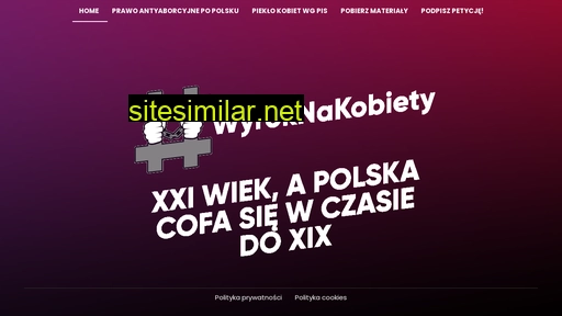 wyroknakobiety.pl alternative sites