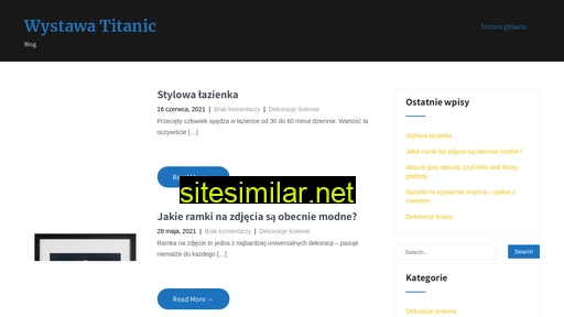 wystawatitanic.pl alternative sites