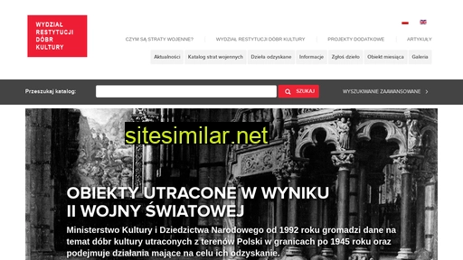 dziełautracone.pl alternative sites