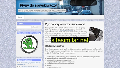 płynydospryskiwaczy.pl alternative sites