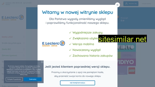 zakupy-eleclerc.pl alternative sites