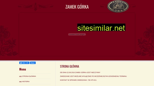 zamekgorka.pl alternative sites