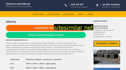 zamow-szambo.pl alternative sites