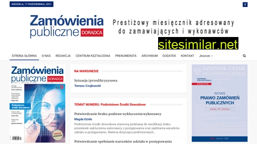zamowieniapublicznedoradca.pl alternative sites