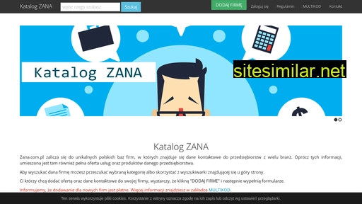 zana.com.pl alternative sites