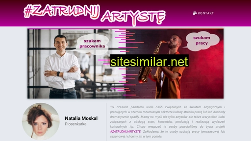 zatrudnijartyste.pl alternative sites