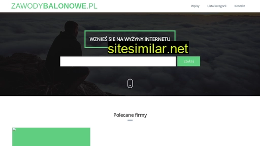zawodybalonowe.pl alternative sites